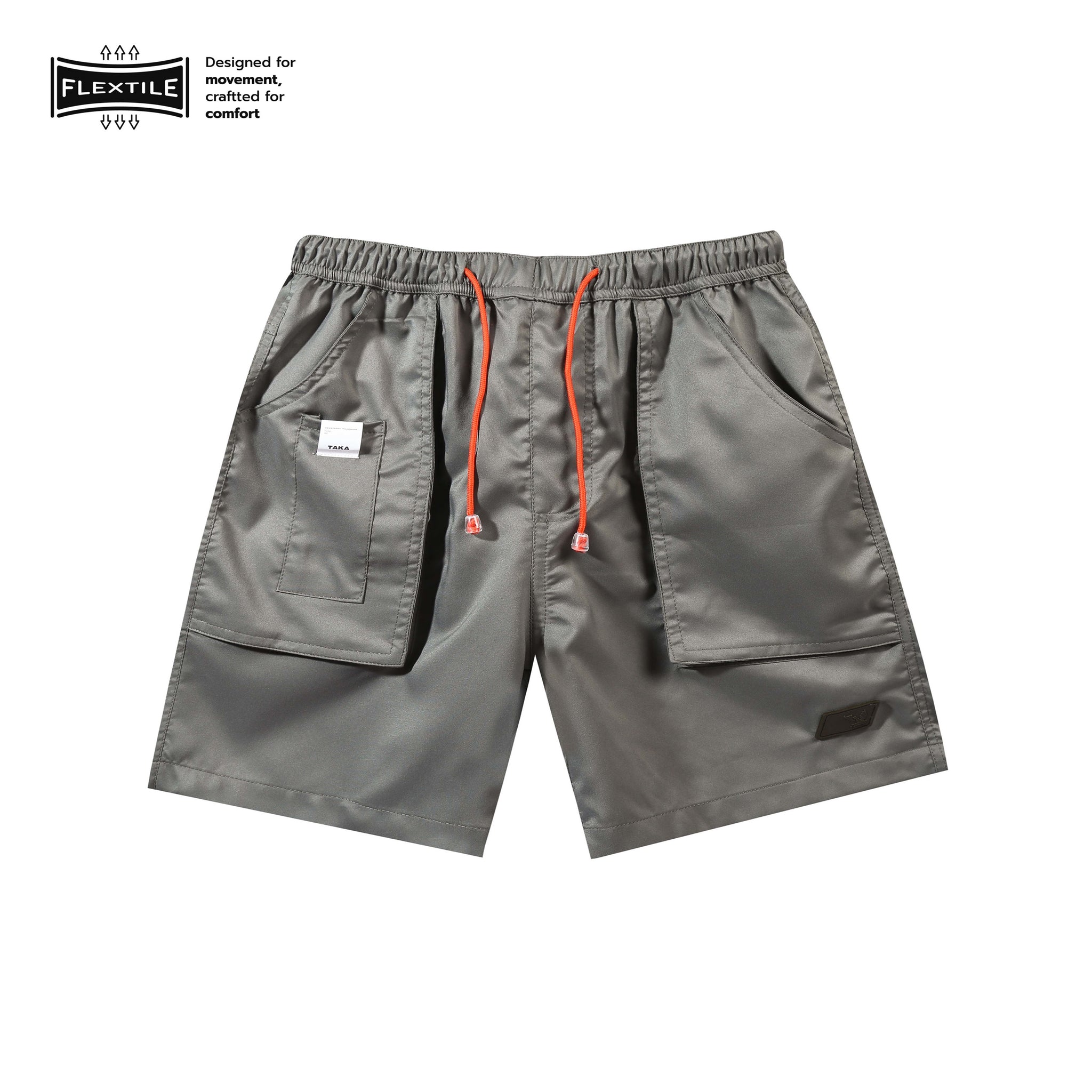 Baker FlexTile Shorts Mens Ash