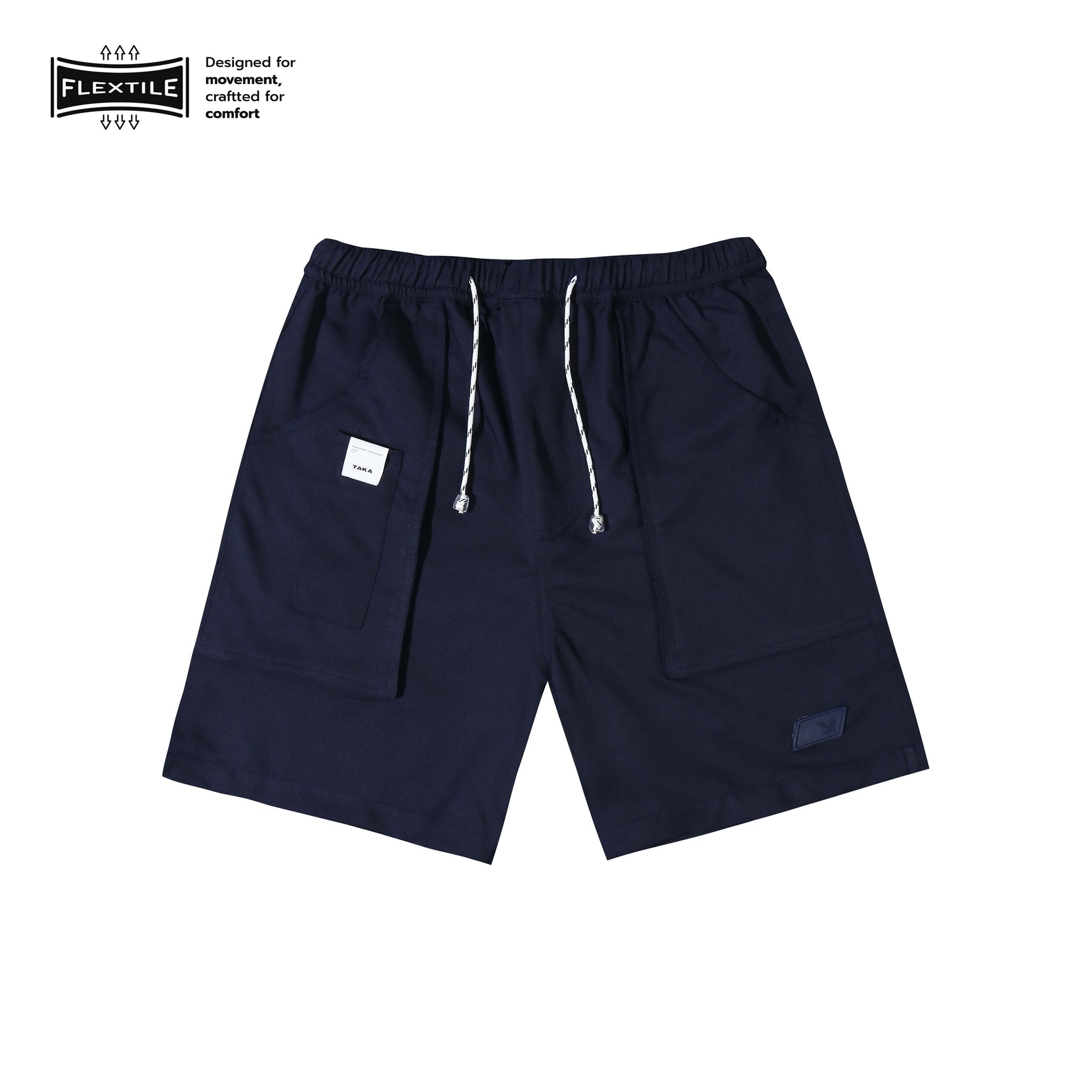 Baker FlexTile Shorts Mens Navy