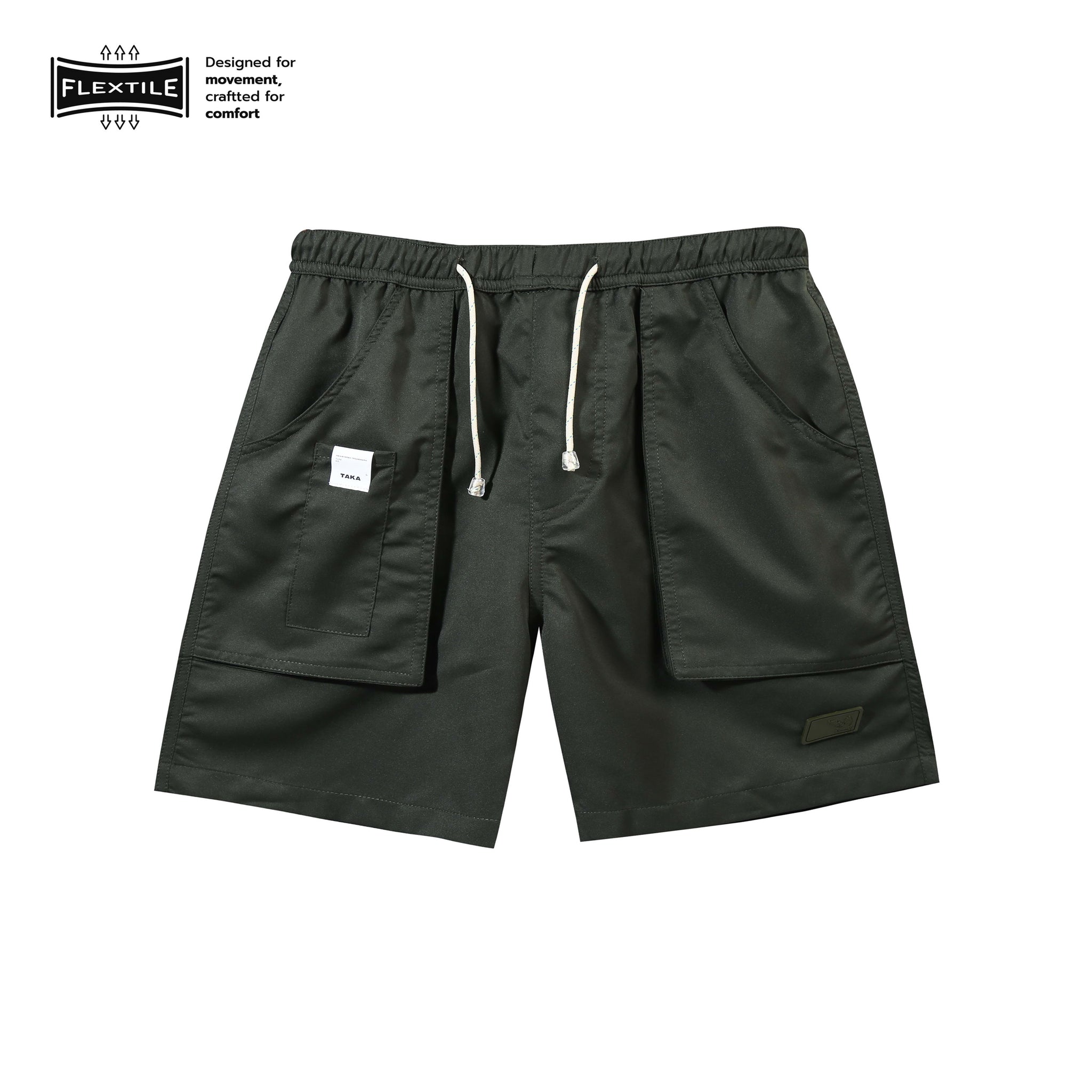 Baker FlexTile Shorts Mens Olive