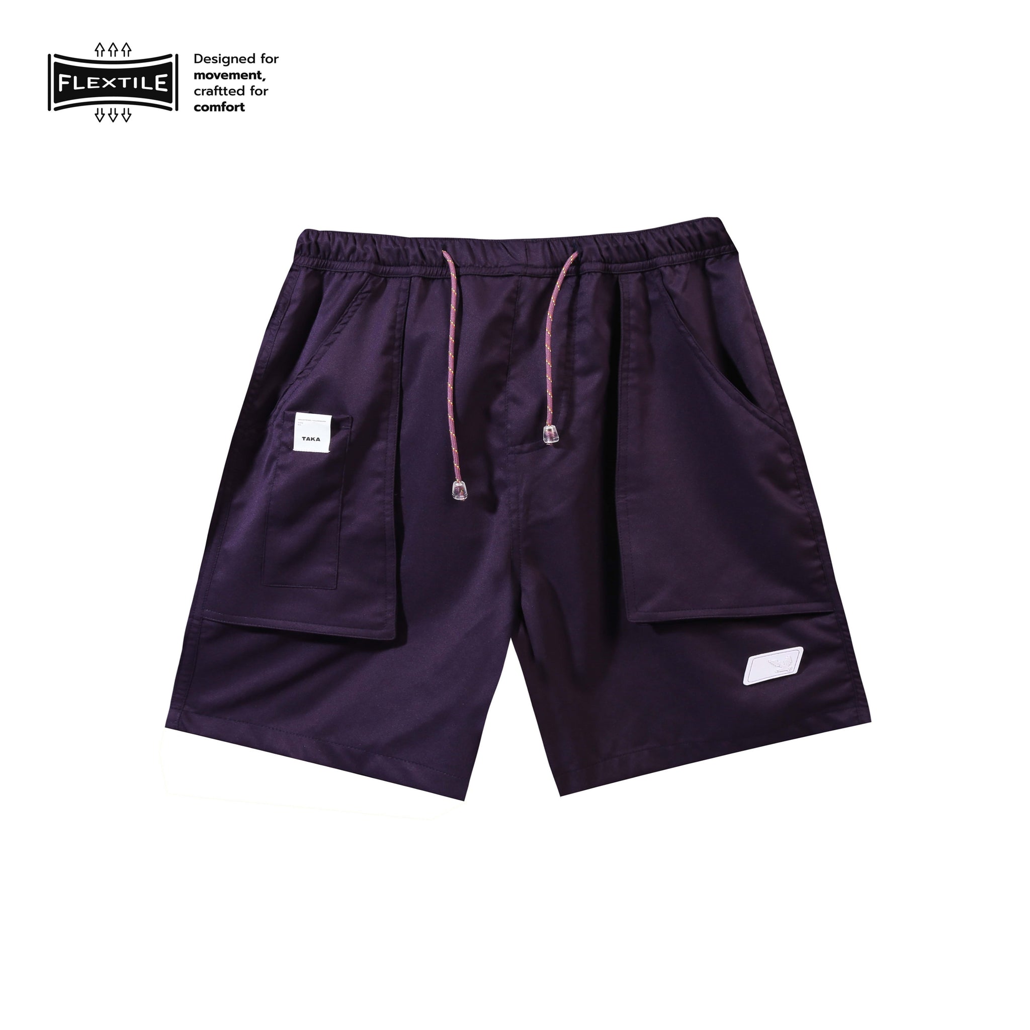 Baker FlexTile Shorts Mens Purple