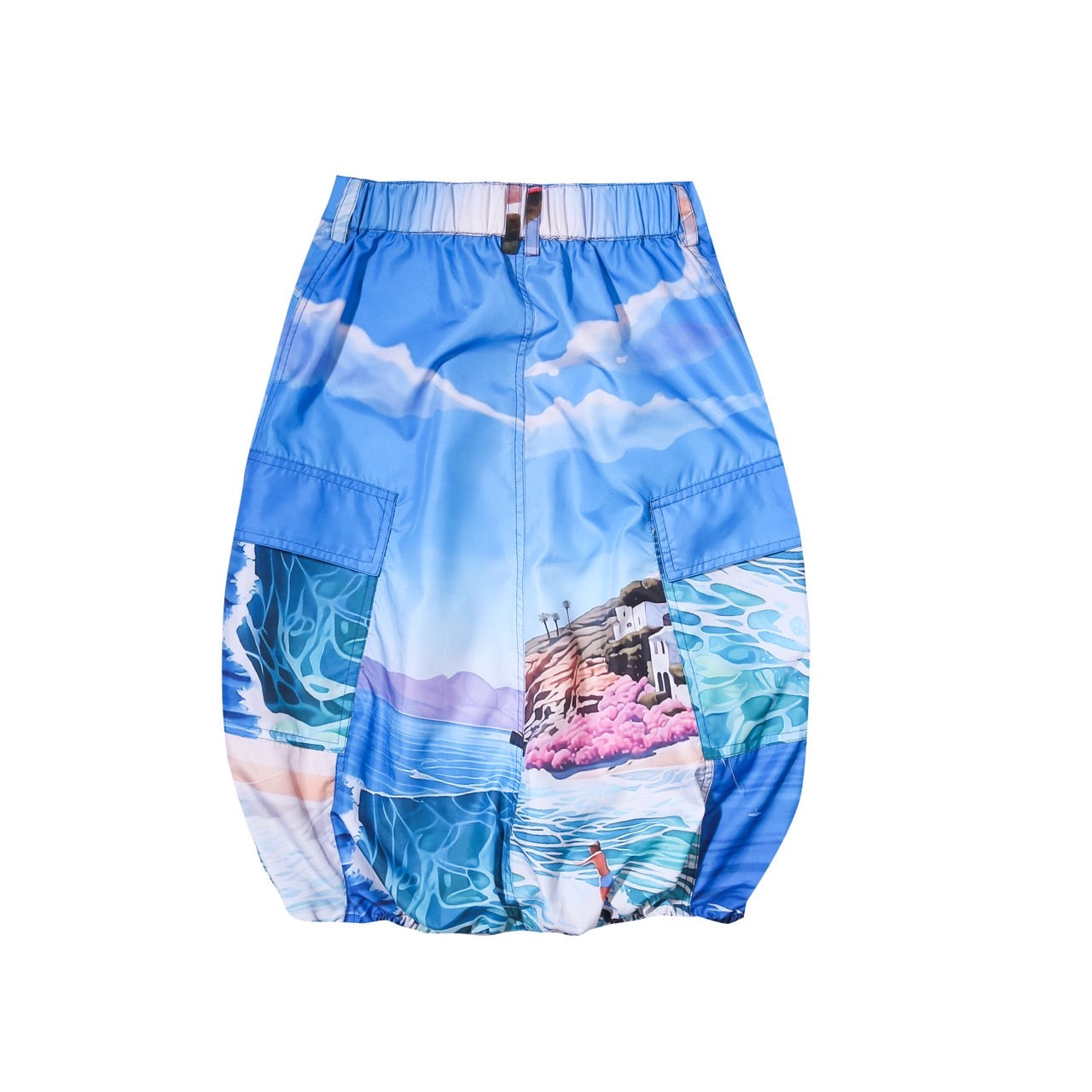 Balloon Skirt Printed Mykonos