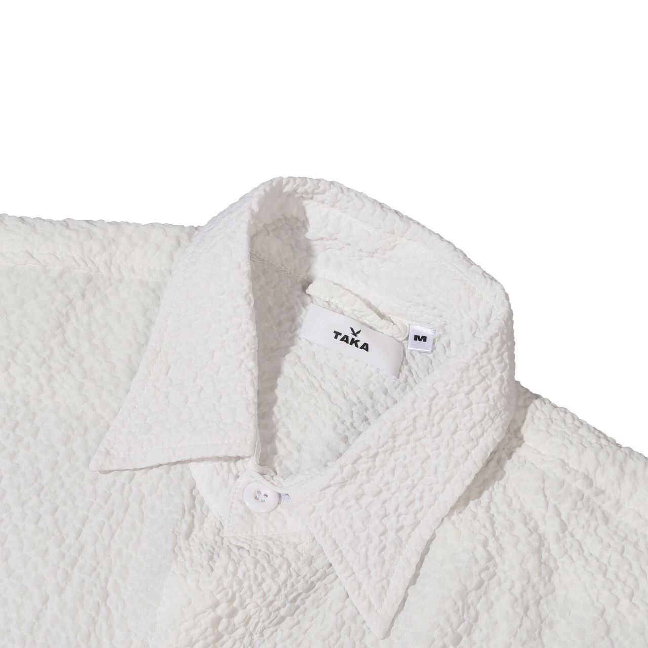 Frame Textured Shirt White